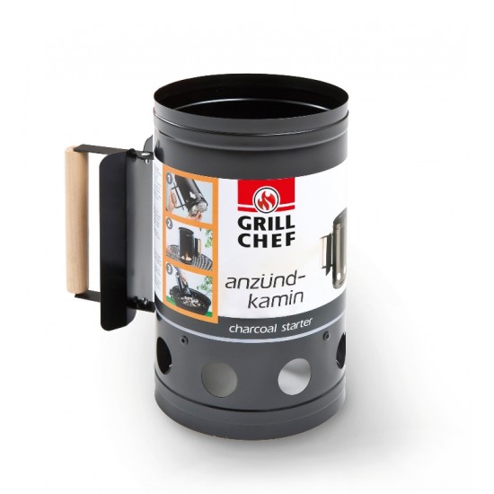 LM houtskoolstarter dia17x27,5cm