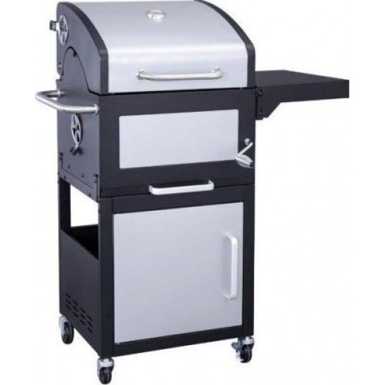 Gc Houtskoolbwagon Zilver/Zwart 114cm