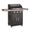 LM Rexon PTS 3.1 zwart gasbbq 3x3,7+1x3kW