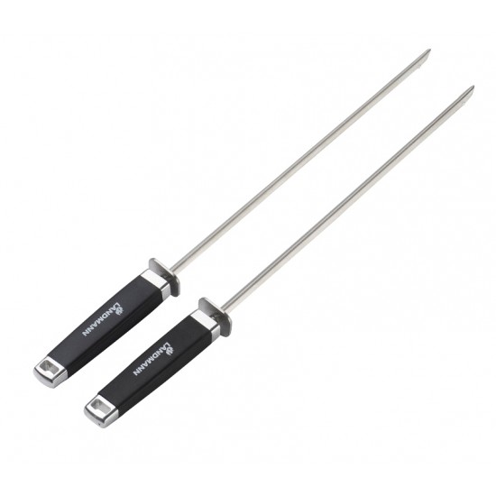 LM Pure RVS grillspiezen 40,5x2,5x3cm