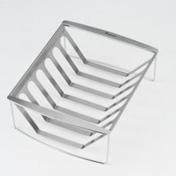 LM Selection rvs spareribhouder/braadkorf