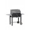 LM Dorado zwart houtskoolbbq 133x109x56cm